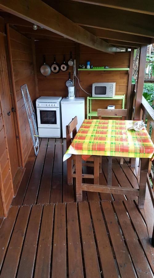 Gîtes Les Lodges des Hauts de Deshaies bungalow Barbade Extérieur photo